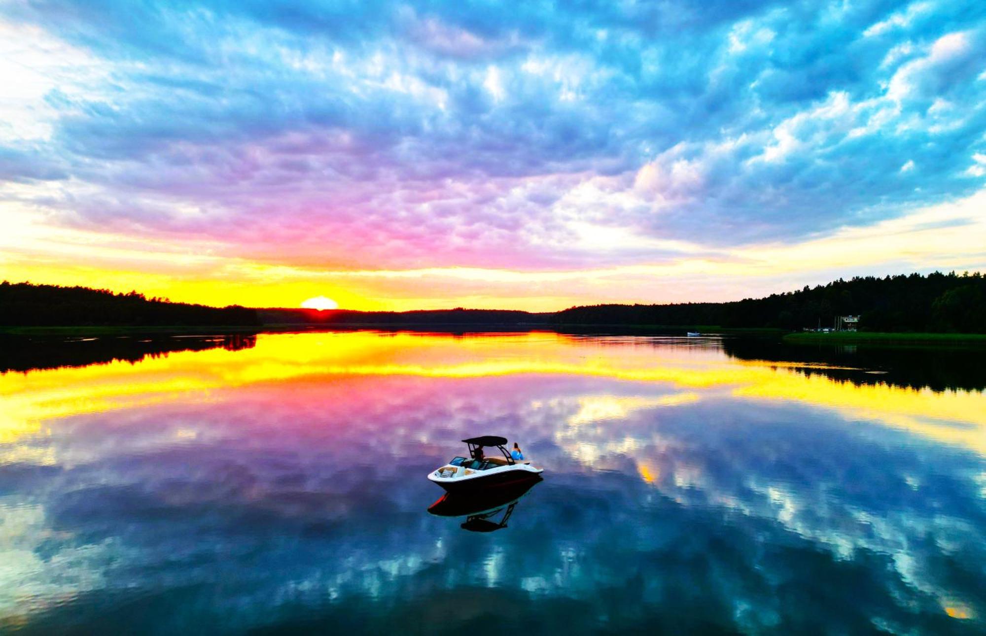 Lake Apart Ostroda - Widok, Przy Plazy, Aquapark, Parking Podziemny, Winda, Netflix Ngoại thất bức ảnh